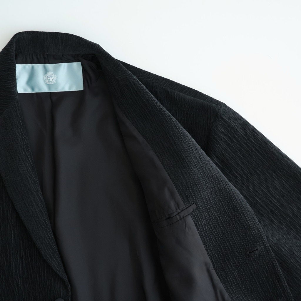 バークコーデュロイ2WayカラーJK #BLACK [D226-J232]