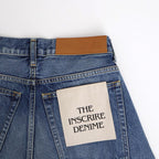 Hybride Sweat Denim Pants #BLUE USED x LT.GREY [ID-PT50]