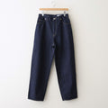 HEMP DENIM PANTS - WIDE TAPERED #indigo [35-10.5H]