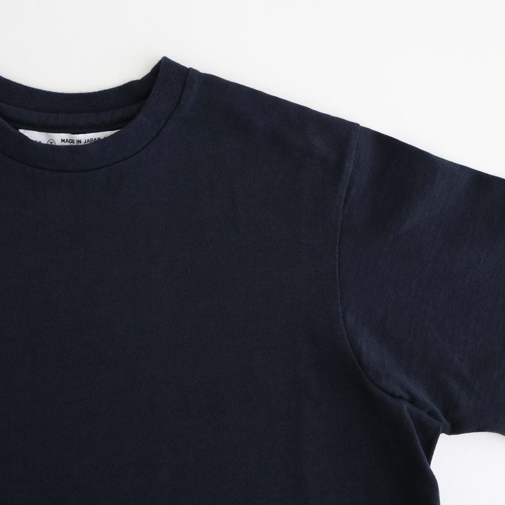 ムラ糸Tシャツ Slub Yarn T-Shirt #NAVY [32061007]