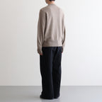 Cashmere Wholegarment Crewneck Sweater #BEIGE [YK25FW01116S]