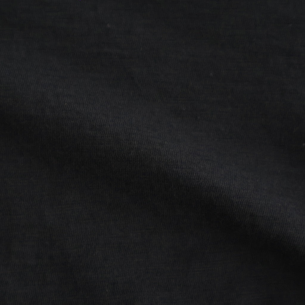 PEARL BUTTON TEE #BLACK [26330906]