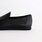 SOFT LEATHER LOAFERS #BLACK [A25AS08QD]
