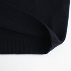 BABY CASHMERE KNIT P/O #TOP BLACK [A25AP02BC]