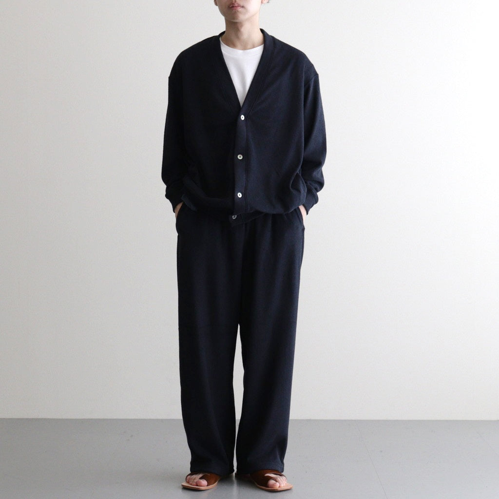 UTILITY PILE CARDIGAN SET-UP #NAVY [FSR253-60211]