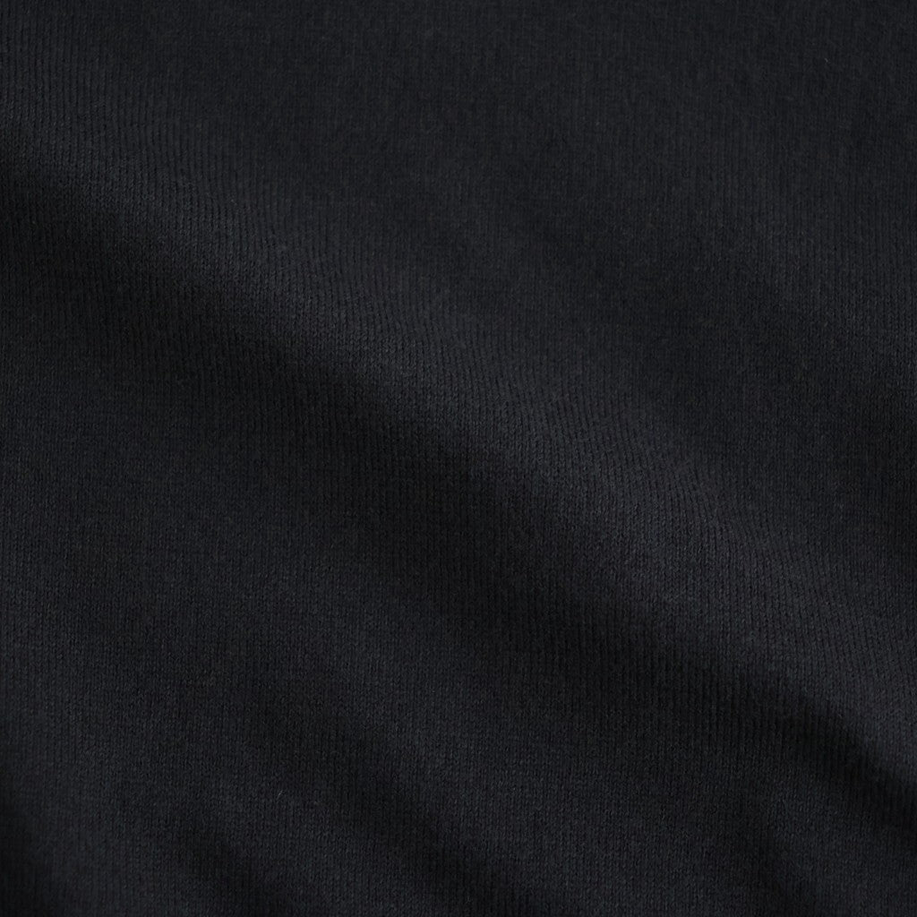 SMOOTH SUVIN HENRYNECK SWEATER #BLACK [KRAGLA0100]