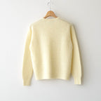 BABY SURI ALPACA SHEER KNIT P/O #ECRU [A26AP05AK]