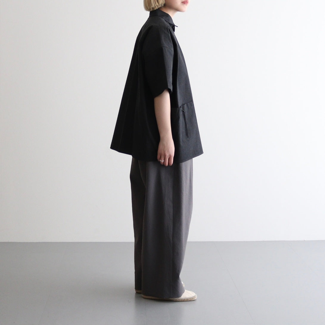 コードポケットSスリーブシャツ #SUMI [D125-T690]