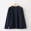 丸胴 POCKET L/S T SHIRT #d.navy [35008]
