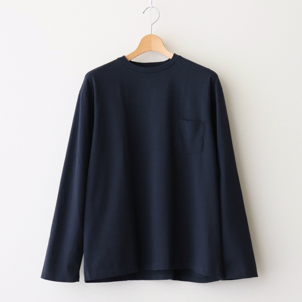丸胴 POCKET L/S T SHIRT #d.navy [35008]