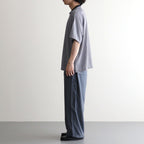 MICRO BORDER S/S TEE #WHITE×NAVY [FSC261-70167]