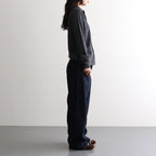HIGH GAUGE SOFT CASHMERE KNIT SHIRT CARDIGAN #CHARCOAL [A26AC03SM]