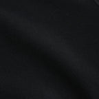 綿裏毛×綿ナイロンウェザー スウェット #BLACK [HO-T004-051]