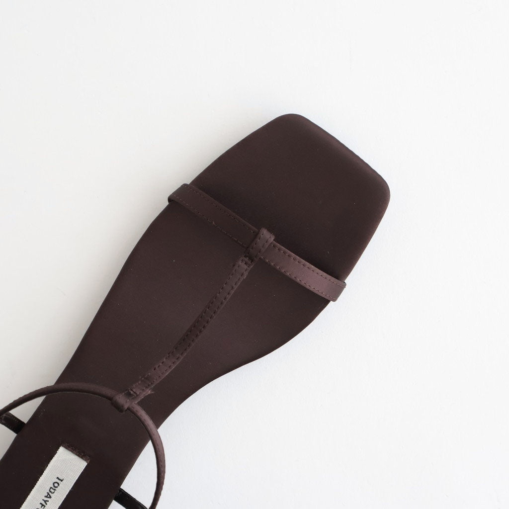 Satin Strap Sandals #CHO [12611007]