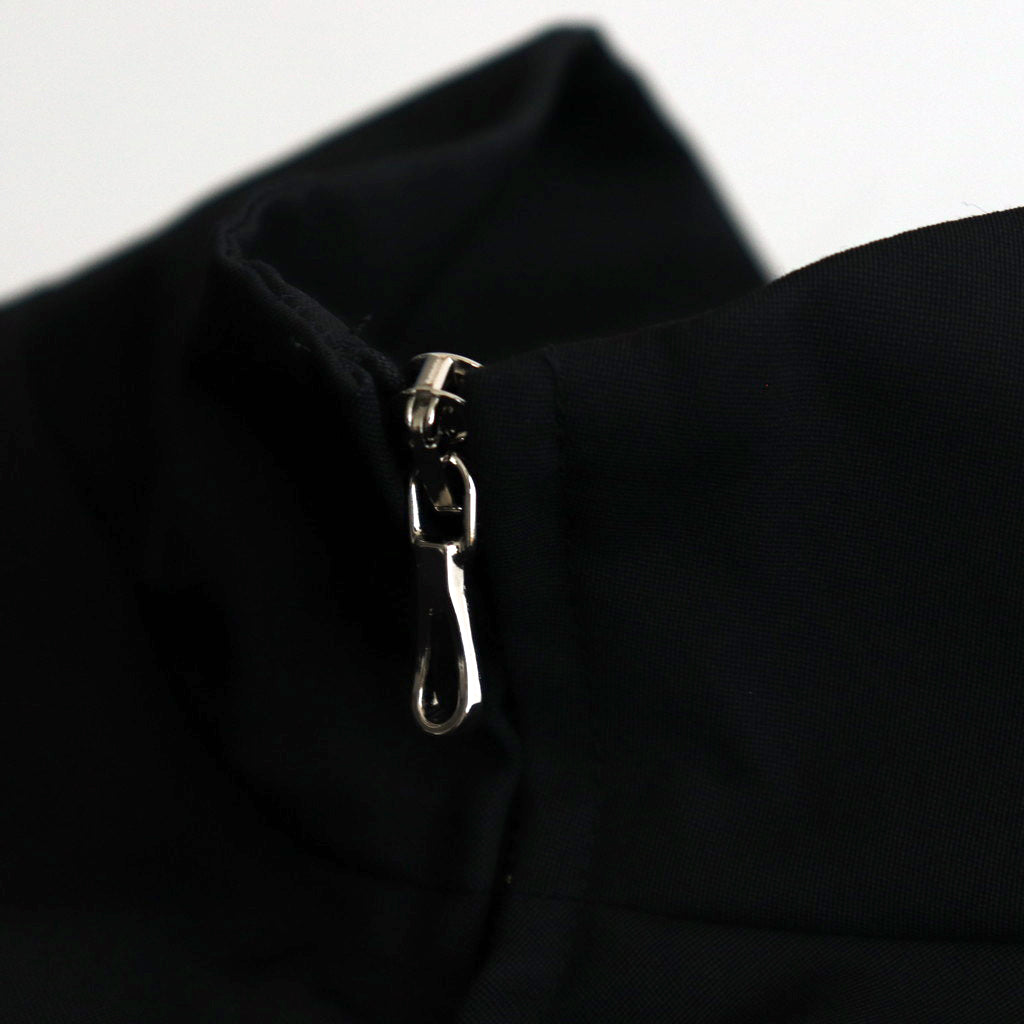 Light Doeskin Stand Collar Jacket #BLACK [GM243-30062] - ciacura