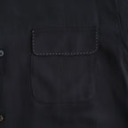 TOP STITCH SHIRT #BLACK [26330507]