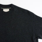 Cashmere Wholegarment Crewneck Sweater #CHARCOAL [YK25FW01116S]