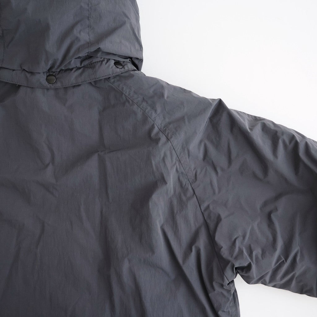 Puffer Military Coat #Charcoal [YK26FW01351C]