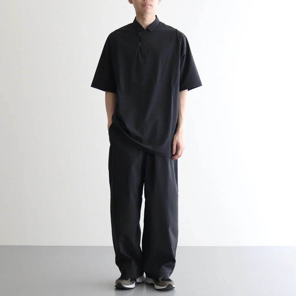 CAPSULESNAP POLO SHIRT DR #BLACK [TT-CS-PO-DR]