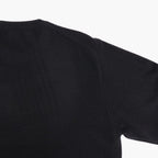 EXTRA FINE WOOL KNIT CREW NECK LS #BLACK [ST.1634]