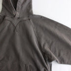 PIGMENT DYE HOODIE #DARK PURPLE [2541000904]