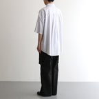 Huge Garment Shirt #Dove Gray [AOESSH016]