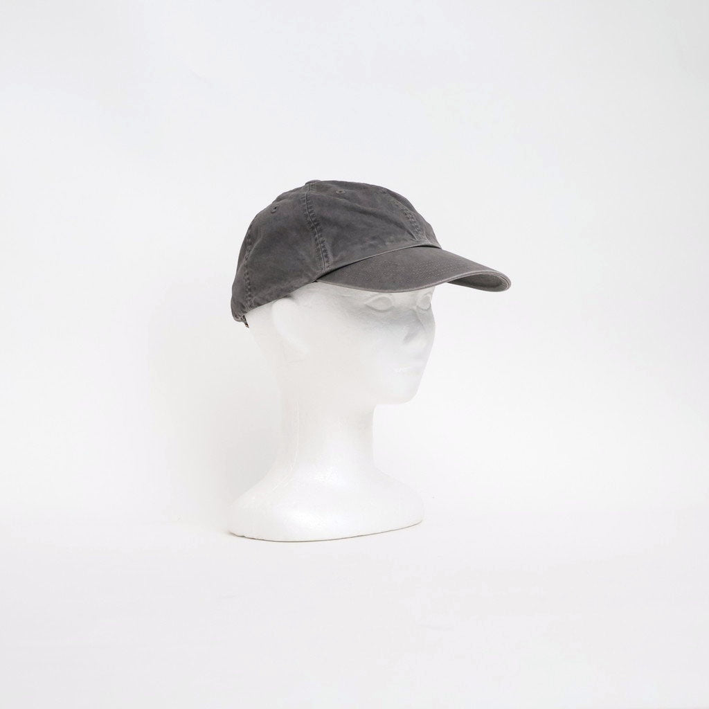GARMENT-DYED FINX CHINO CAP MADE BY KIJIMA TAKAYUKI #INK BLACK [A26SC02KT]
