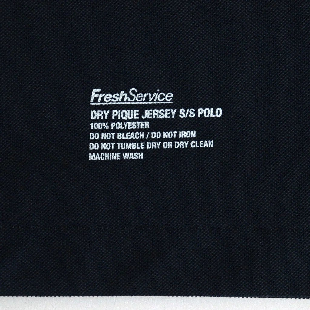 DRY PIQUE JERSEY S/S POLO #NAVY [FSC261-70171B]