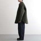 ナイロンタッサーキルトコート #KHAKI [HP-J026-051]