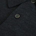 High Gauge Knit Oversized L/S Polo #GRAY [GM243-80315B]