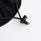 梳毛エステル天竺 セーター #BLACK [HN-N001-051]