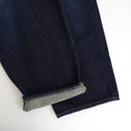 Selvage Denim Two Tuck Pants #INDIGO_DARK FADE [GU261-40061DB]