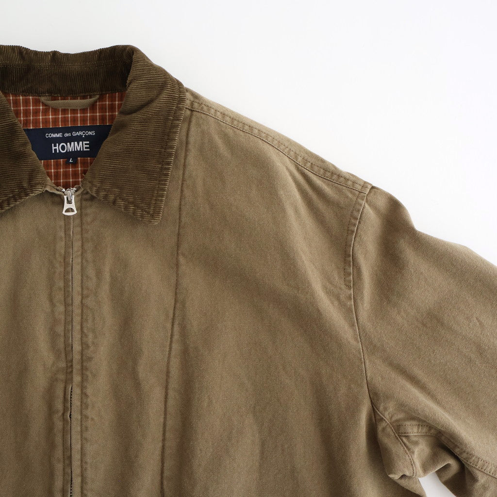 綿オックス 製品加工ブルゾン #BEIGE [HP-J016-051]