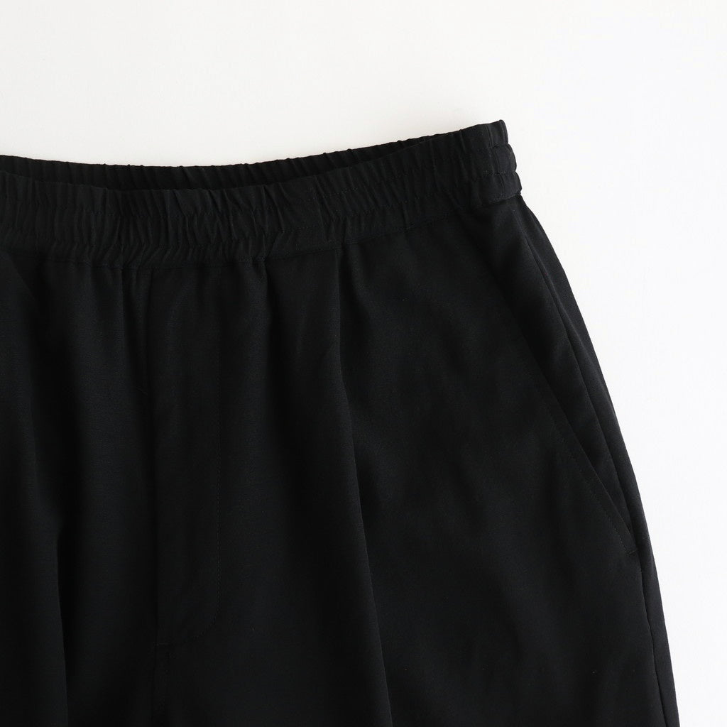 Boiled Wool Wide Easy Pants #BLACK [GM251-40267]