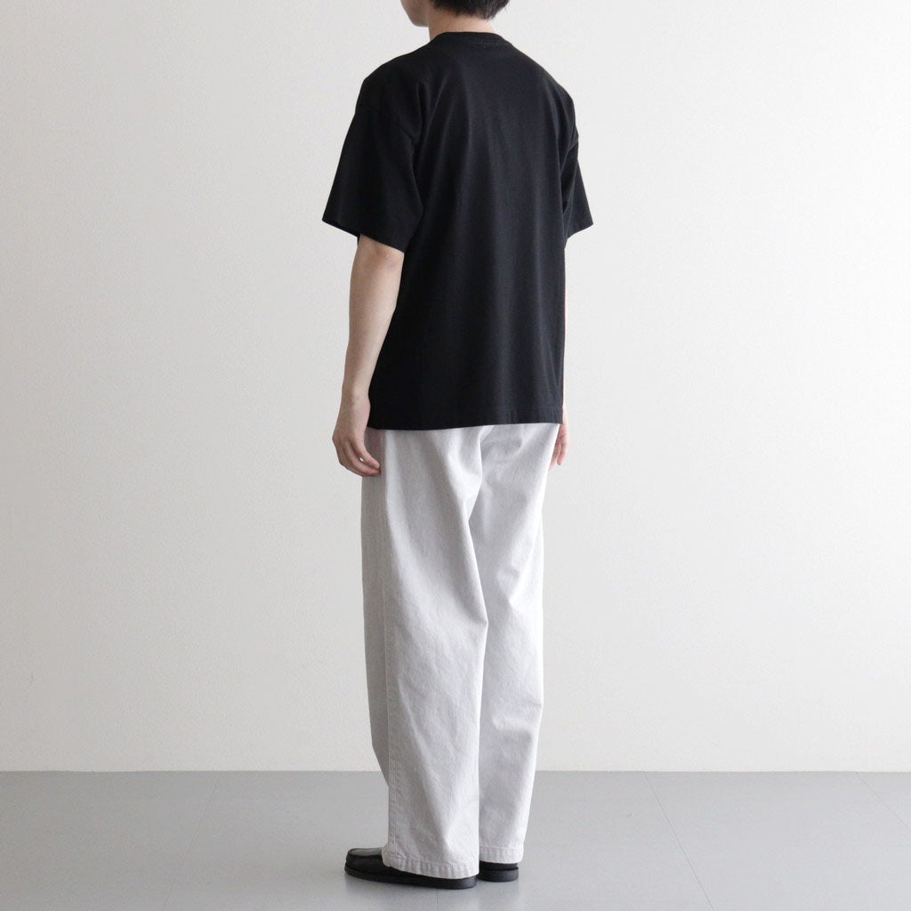 1pleated Wide Tapered Trousers #GRAYSH WHITE [YK26SS01181P]