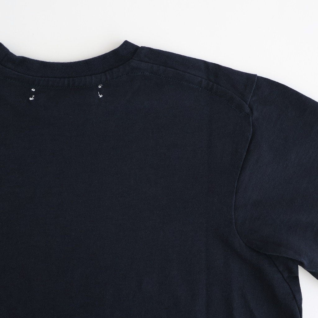 ムラ糸Tシャツ Slub Yarn T-Shirt #NAVY [32061007]