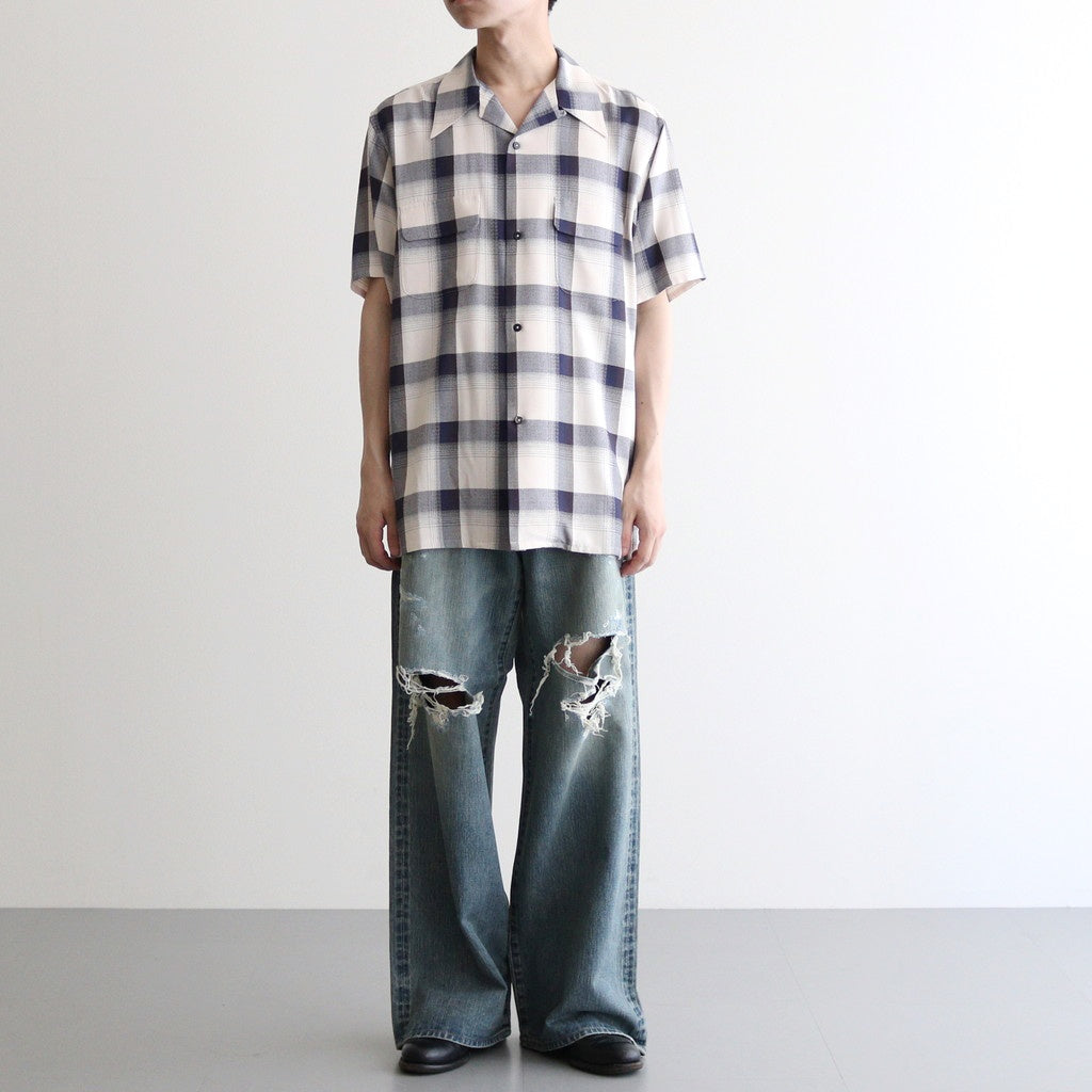 男性モデル(ハラ):172cm 58kg 着用サイズ：30