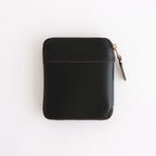 二つ折りZIP財布 - TRIPLE STITCH #Black [8Z-S210-051]