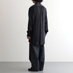 TOP STITCH SHIRT #BLACK [26330507]