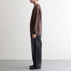 V Neck P/O #BROWN [2503-005]
