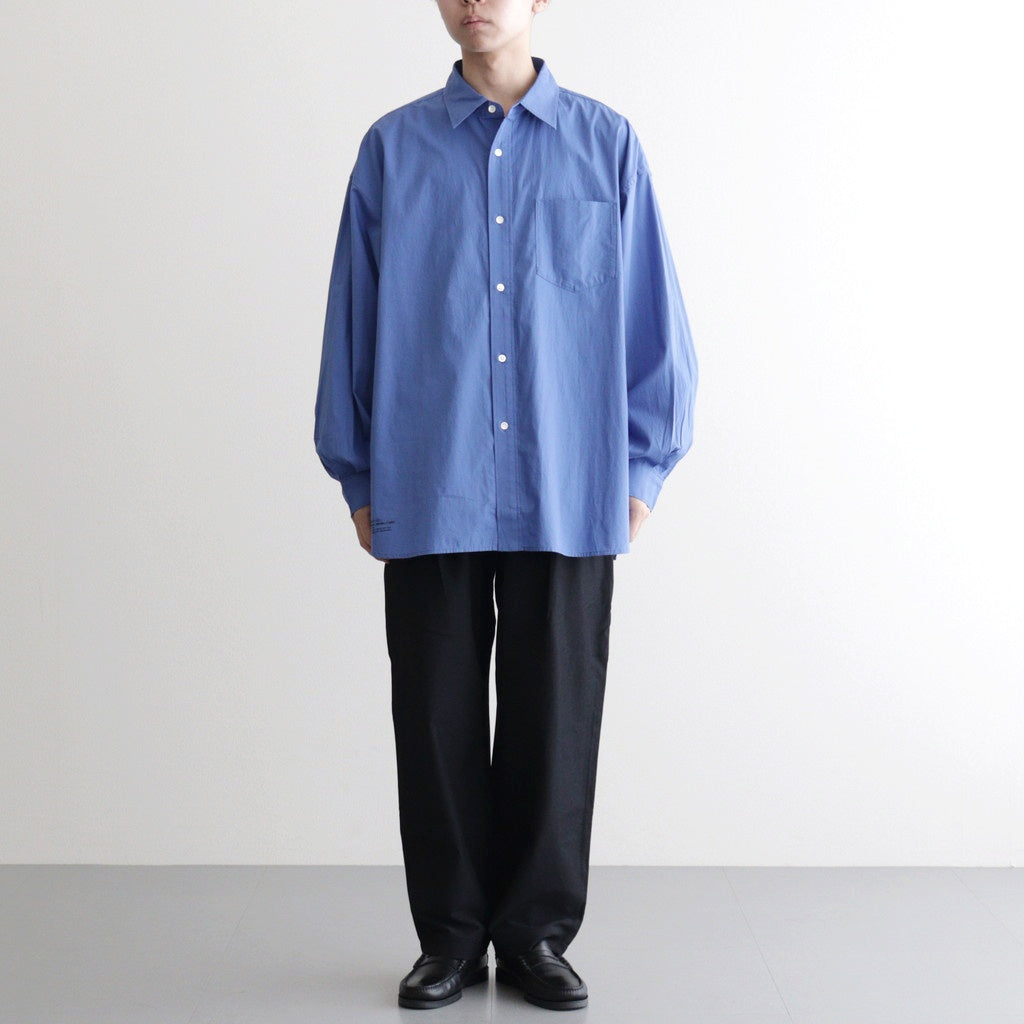 CORPORATE UNIFORM L/S SHIRT #BLUE [FSC254-50021B] - ciacura 三重県