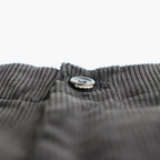 Suvin Corduroy Wide Straight Trousers #BLACK [GU263-40213B]