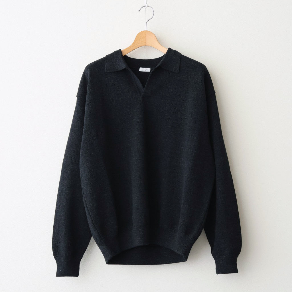 Co/Wo Moss Stitch Skipper #BLACK [2503-003]