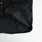 エステルオックス 製品染 コート #BLACK [HR-C003-051]