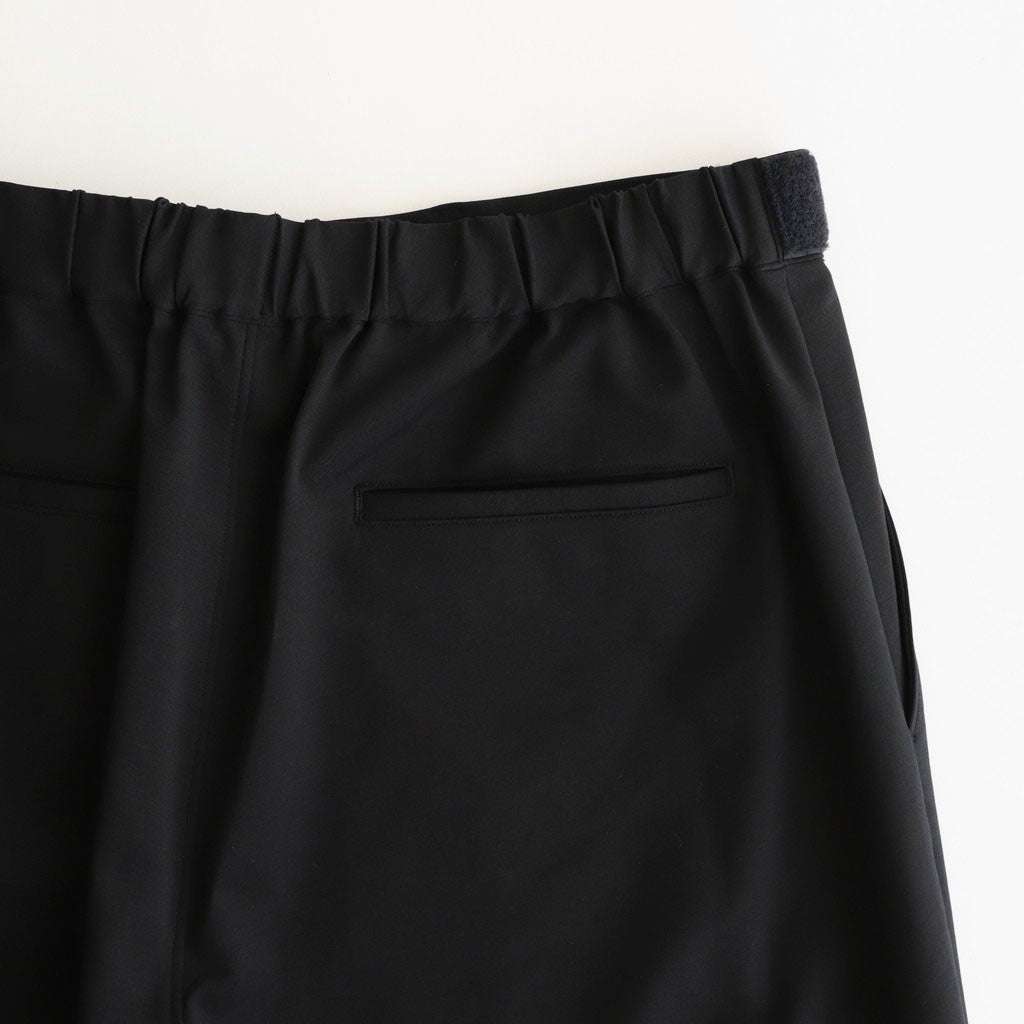 Compact Ponte Wide Tapered Chef Pants #BLACK [GM253-40042B]