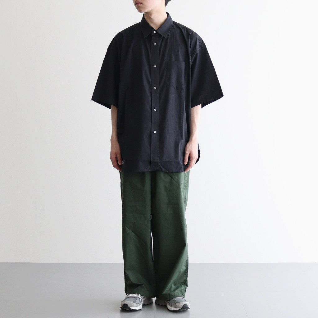 CORPORATE UNIFORM S/S SHIRT #BLACK [FSC261-50103B]