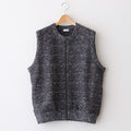 Links Zip Up Vest #Brown [2501-017]