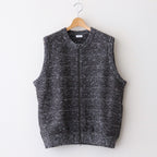 Links Zip Up Vest #Brown [2501-017]