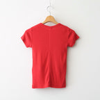 Gauze Teleco Tee #RED [I26SS-CUT2]