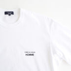 綿天竺 製品プリント S/S Tシャツ #WHITE [HQ-T101-051]